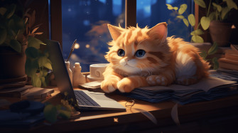 Anime Cats Wallpaper