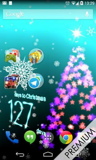 This 3d Christmas Countdown Live Wallpaper Have A Scene