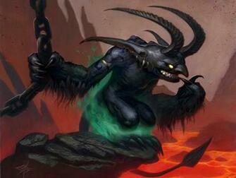 Photos World Of Warcraft Horns Imp Gang Boss Vdeo Game