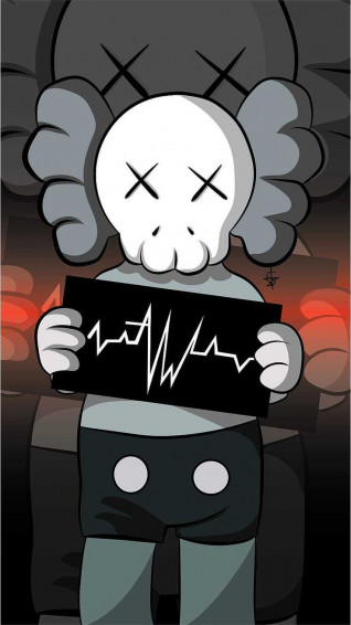 Kaws Wallpaper Discover More American Brian Donnelly Comic