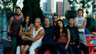 Paul Walker Jordana Brewster Michelle Rodriguez Wallpaper