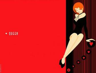 Queen Of Hearts Background Layouts