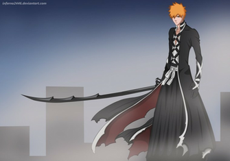 Bleach New Bankai Kurosaki Ichigo By Inferno2446