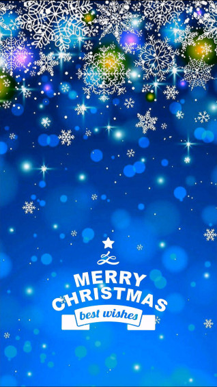 Merry Christmas iPhone Wallpaper