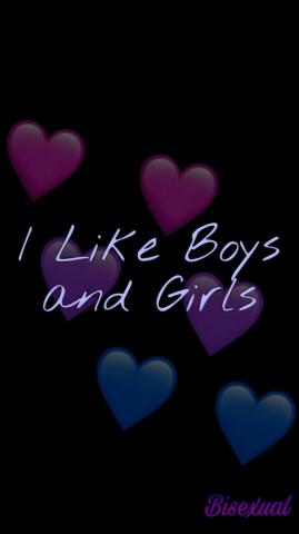 Bi Walppaper Boy Or Girl Lgbtq Pride Lgbtqa