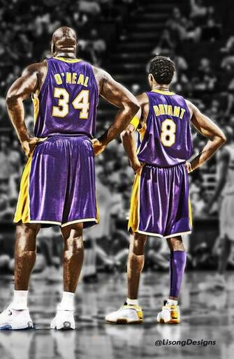 Shaq And Kobe By Lisong24kobe