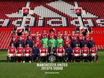 Manchester United Official Squad Wallpaper Freshwallpaper
