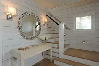 Step Lights Cottage Entrance Foyer Donna Elle Interior Design
