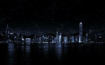 Town Night HD Wallpaper