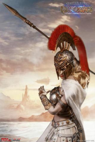 Pl2020 165b Silver Spartan Army Commander Action Figure By