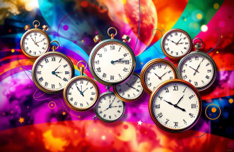 Time Zone Clock Wallpaper