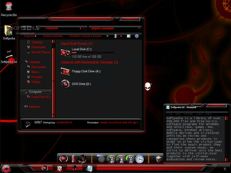 Alienware Skin Pack Besides The Heavily Modified Theme You Can Also