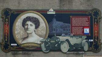 Illinois Lincoln Highway Interpretive Mural Rochelle Enjoy