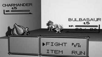 Pokemon Video Games Bulbasaur Gameboy Battles Charmander Wallpaper