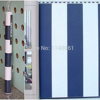 Blue And White Striped Wallpaper Navy Stripe