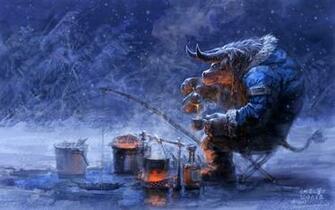 Artwork Yaorenwo Wa Fish Wallpaper Desktop