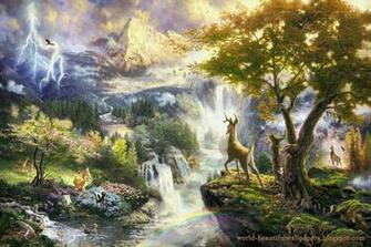 Beautiful Wallpaper Nature Painting