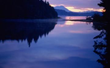 Vancouver Island Wallpaper Stock Photos