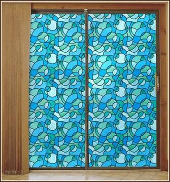 Glass Film Odyssey Decorates Windows Doors Wallpaper For