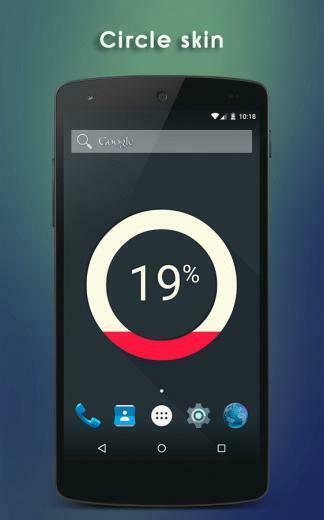 Description Flat Battery HD Live Wallpaper Shows Your Current