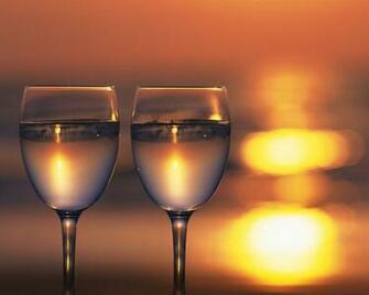 Wine Glasses In Harmony Wallpaper HD