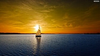 Youwall Sailing Boat Wallpaper