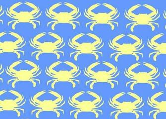Blue Yellow Crab Background Stock Photo Public Domain