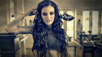 Wwe Diva Paige Retro Colors Custom Wallpaper By Bullcrazylight On