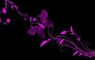 Black And Purple Moon Wallpaper Abstract HD