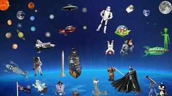 Space Themed Wallpaper Widescreen HD