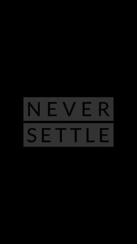 Oneplus Wallpaper Never Settle