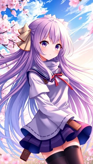 Anime Girl Mobile Wallpaper