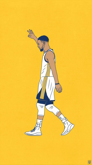 Cartoon Nba Players Wallpaper