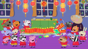 Here S A Sneak Peek Of The Chinese New Year Episode Peppa Pig