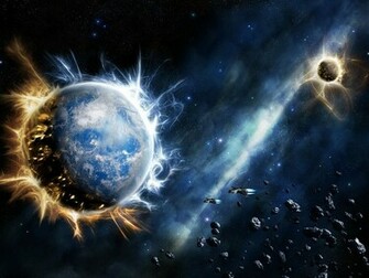 Amazing Digital Art Space Wallpaper Part