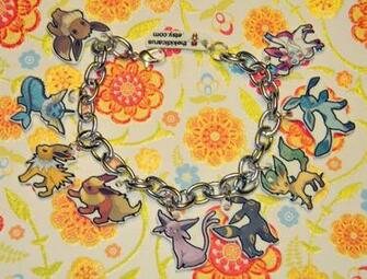 Updated Eevee Evolution Charm Bracelet Pokemon By Kouweechi On