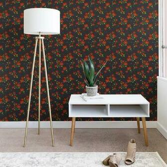 Shop Holli Zollinger Bohemian Farmhouse Floral Wallpaper On Sale
