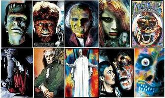 Classic Horror Monsters Wallpaper By