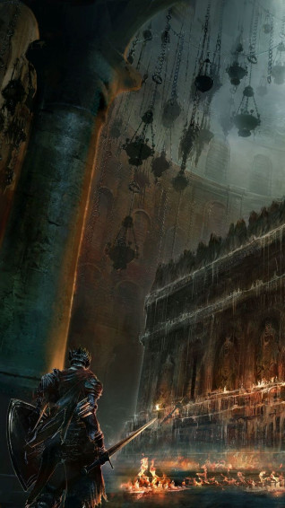 Dark Souls iPhone Wallpaper Image
