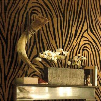 3d Wallpaper Bedroom Wall Zebra Print Jpg