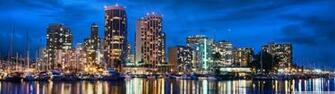 Waikiki Skyline At Night 4k HD Desktop Wallpaper For Ultra