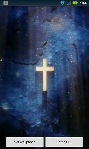 Bigger Jesus Cross Live Wallpaper For Android Screenshot