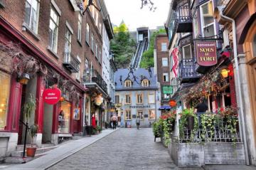 Rue Le Petit Champlain Vieux Quebec