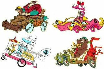 Wacky Races Computer Wallpaper Desktop Background Id