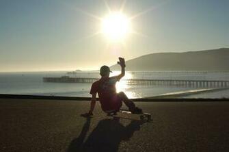 Cool Longboarding Wallpaper