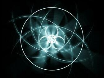 Red Biohazard Wallpaper