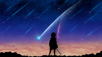 Sans Starry Night Wallpaper