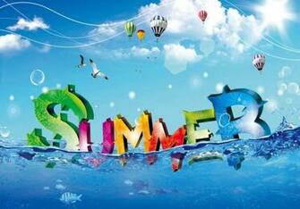 Summer 3d Beach Sea Wallpaper
