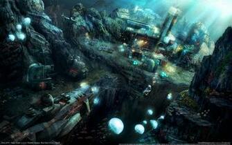 Deep Ocean Computer Wallpaper Desktop Background Id