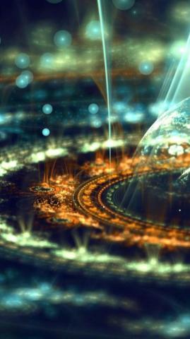 Fractal Art iPhone Wallpaper